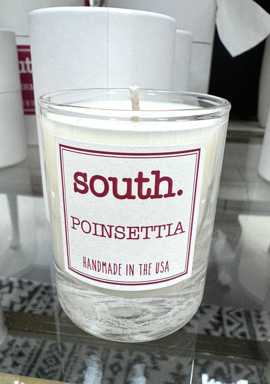 Poinsettia Candle (Mini)