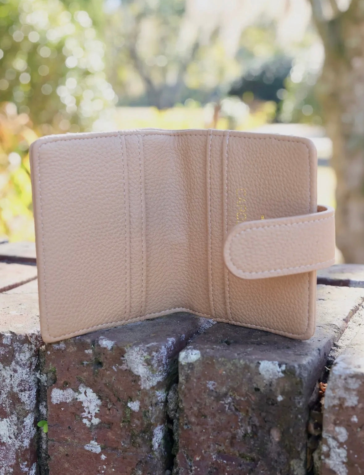 Tate Card Holder Wallet-Tan