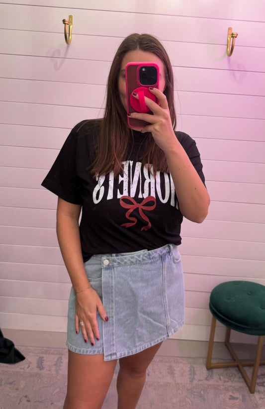 Light Denim Skort