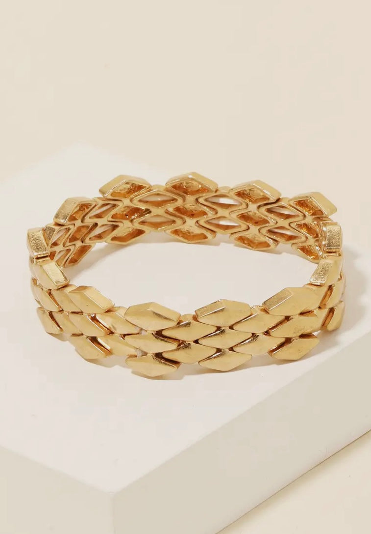 Gold Scales Bracelet