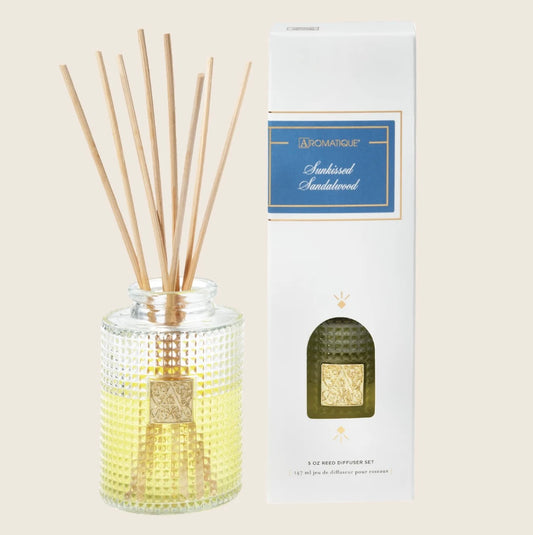 Aromatique Reed Diffuser- Sunkissed Sandalwood