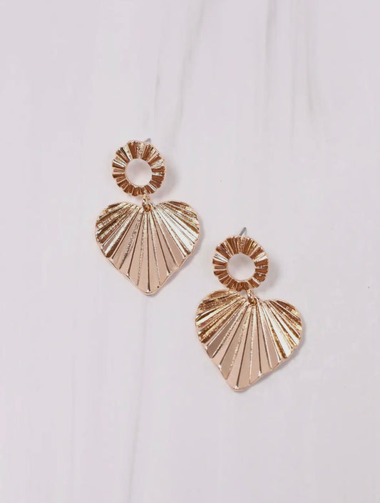 Zoey Heart Earrings